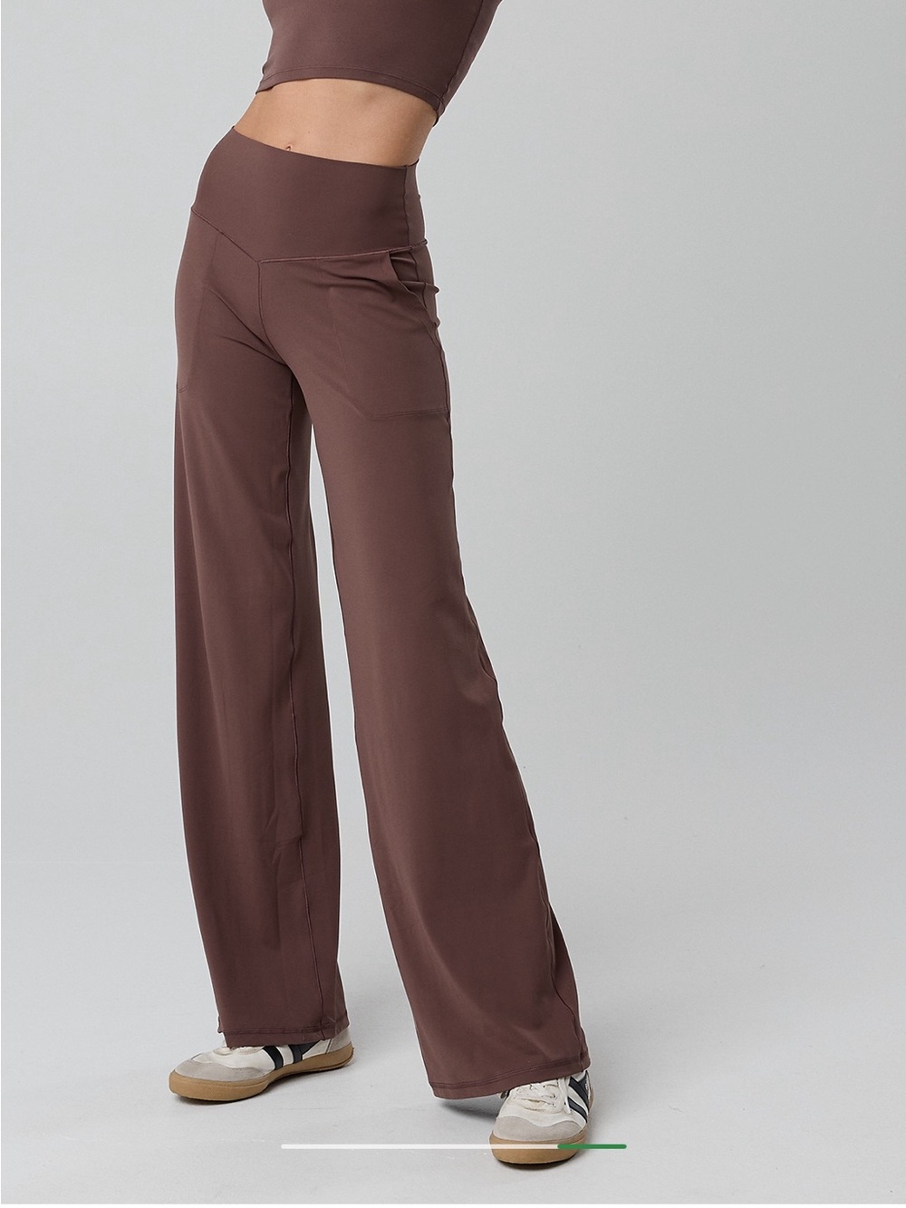 Aerie OFFLINE Brown Trousers